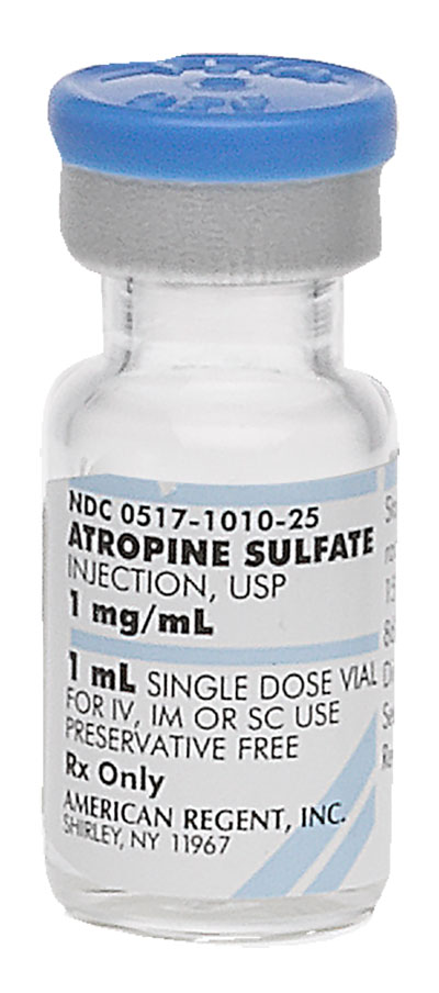 Atropine Sulfate Inj USP 1Ml 1Mg