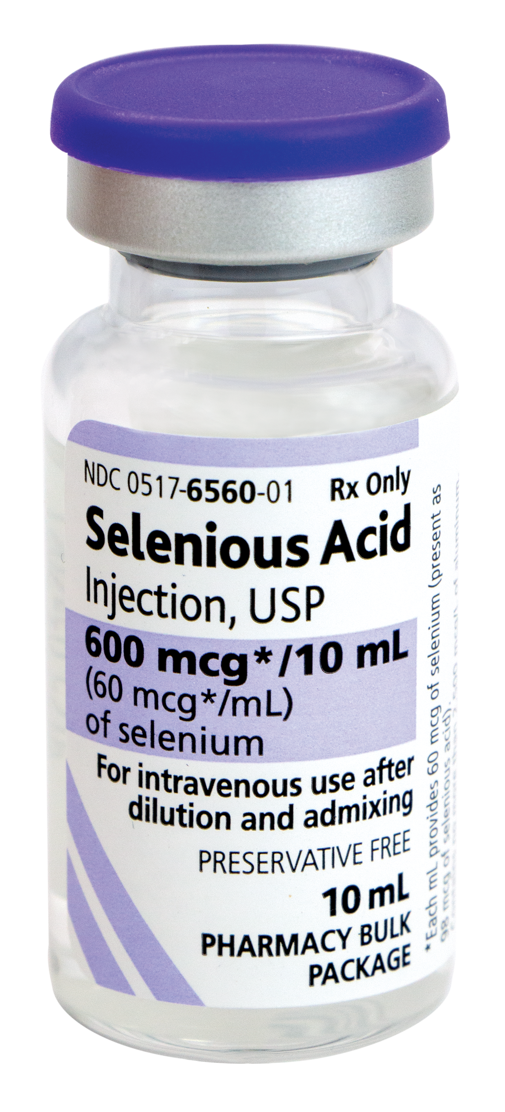 Selenious Acid Vial RGB 21AUG2019