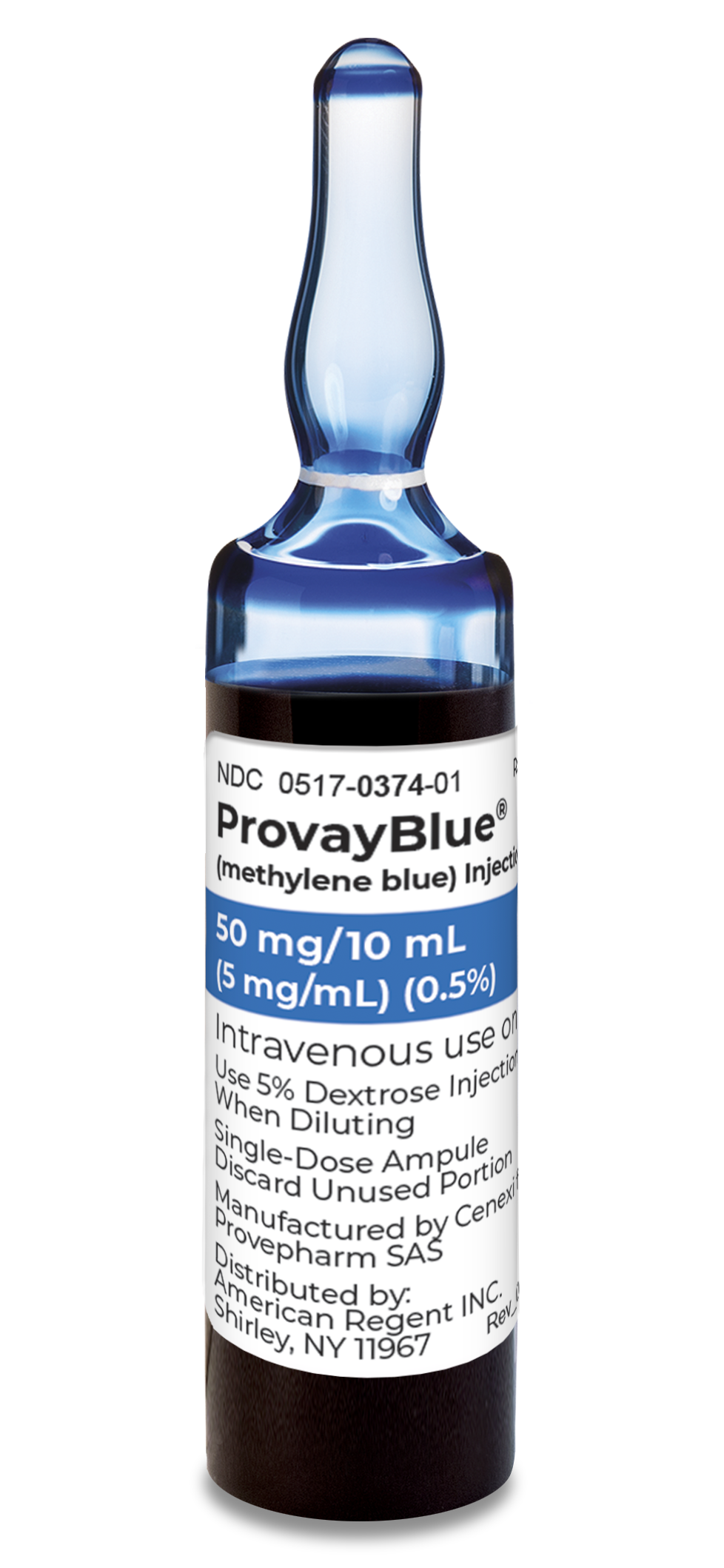 Provayblue Ampulewithlabel