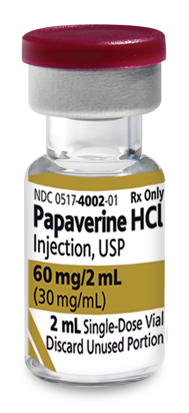 Papaverine HCL  Vial Image